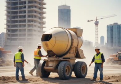 Betoneira: misture concreto de forma fácil e rápida para sua obra.